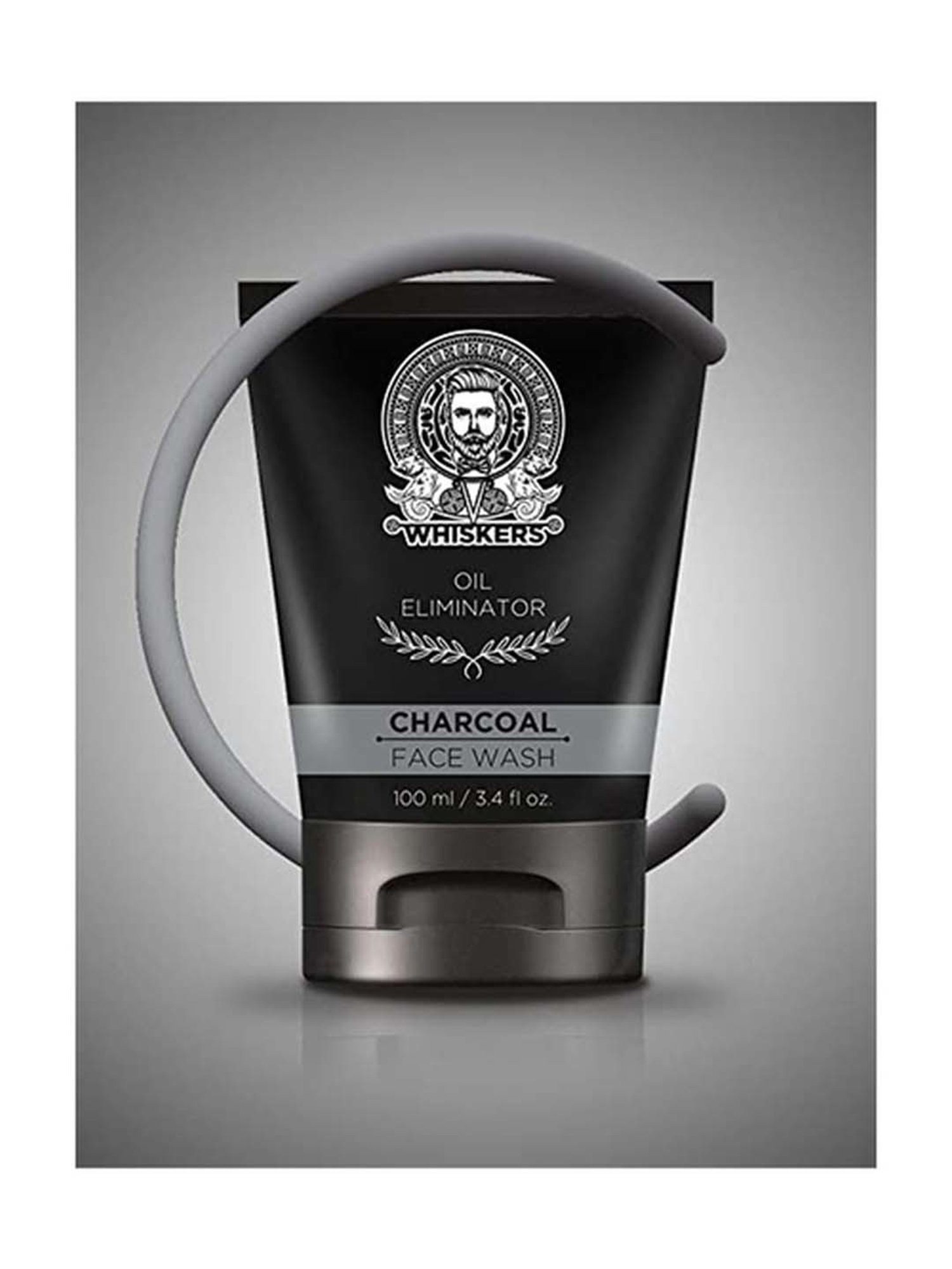 Whiskers Charcoal Face Wash - 100 ml