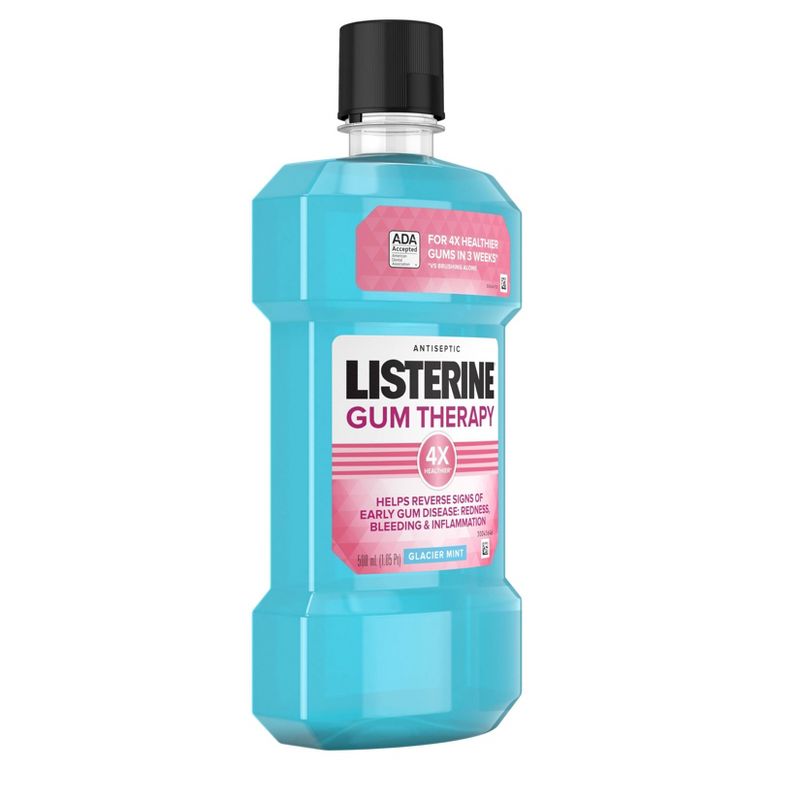Listerine Gum Therapy Anti-Gingivitis Mouthwash- Glacier Mint - 500ml