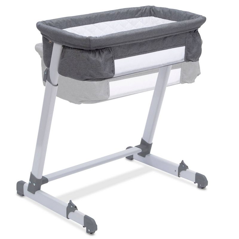 Simmons Kids' By The Bed City Sleeper Bassinet - Gray Tweed