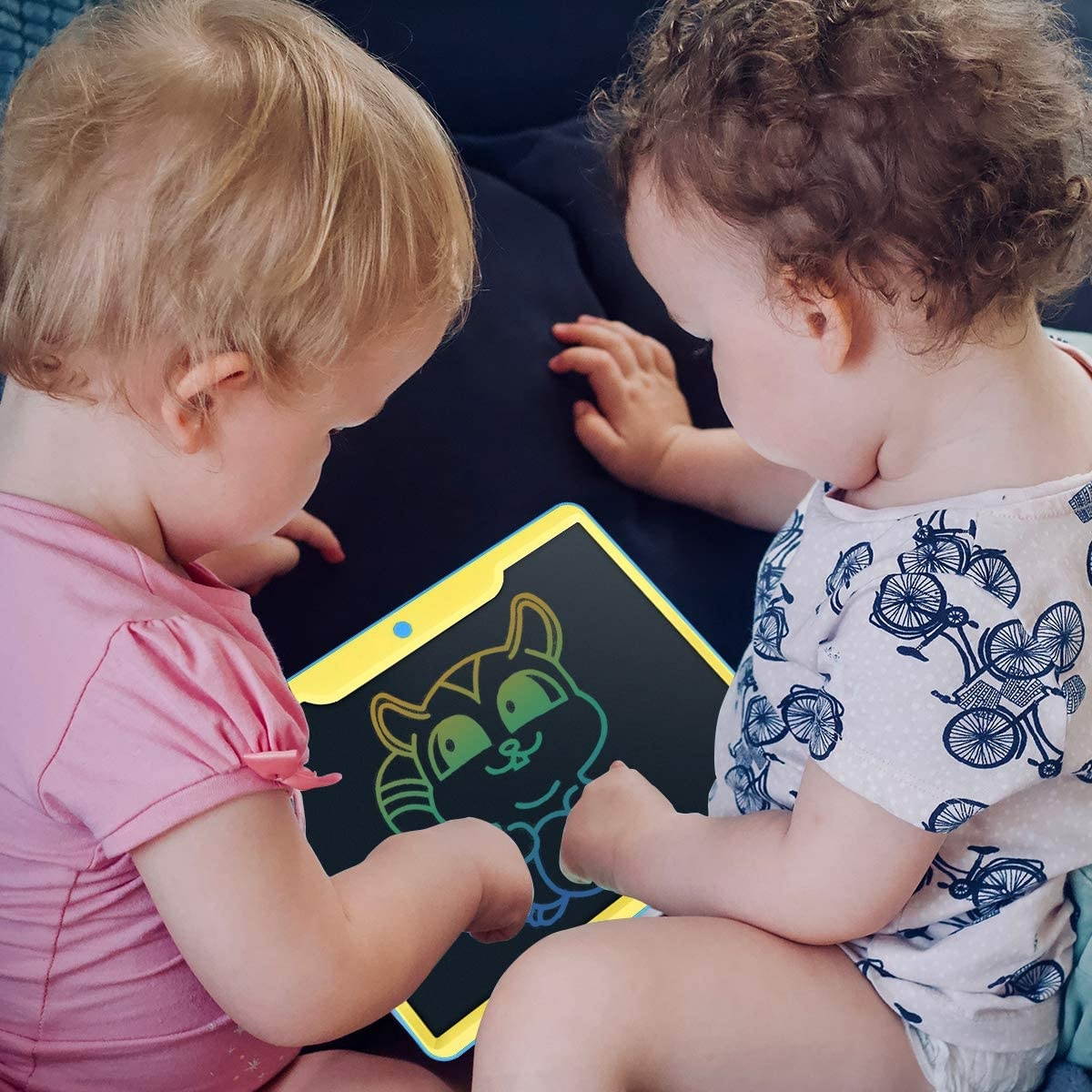 LEPAI WW1903-D-Z 15-inch Children's LCD Writing Tablet Digital Graffiti Drawing Board Electronic Handwriting Notepad with Pen