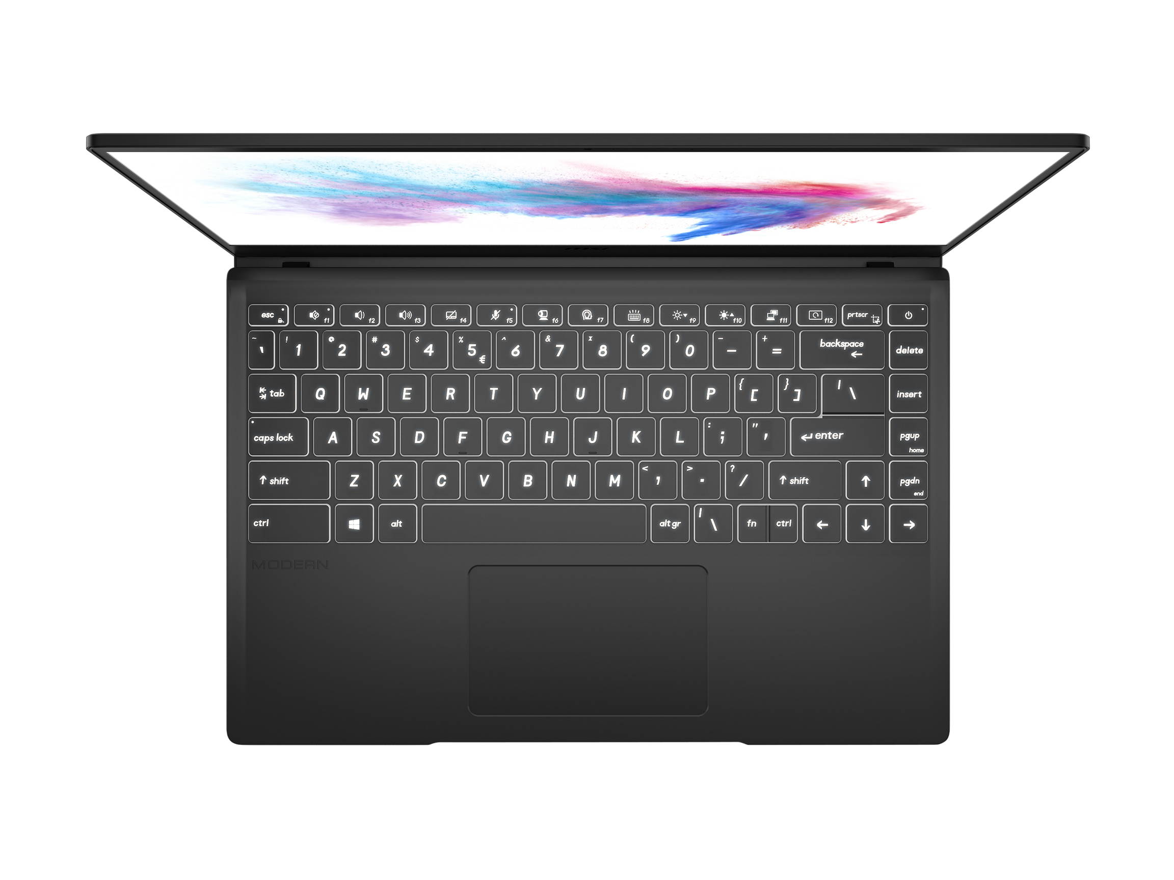 MSI Laptop Modern 14 B10RASW-078 Intel Core i7 10th Gen 10510U (1.80 GHz) 8 GB Memory 512 GB SSD NVIDIA GeForce MX330 14.0" Windows 10 Home 64-bit