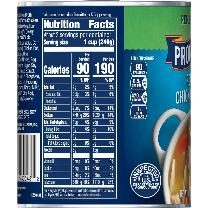 Progresso Reduced Sodium Chicken Noodle Soup 18.5oz