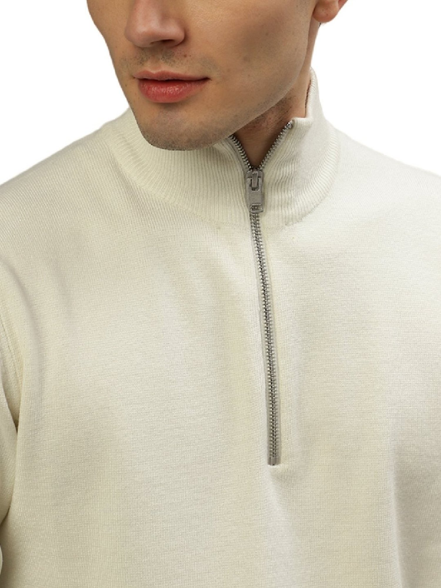 Lindbergh Beige Regular Fit Sweater