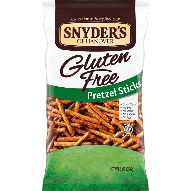 Snyders Gluten Free Plain Pretzel Sticks - 7oz