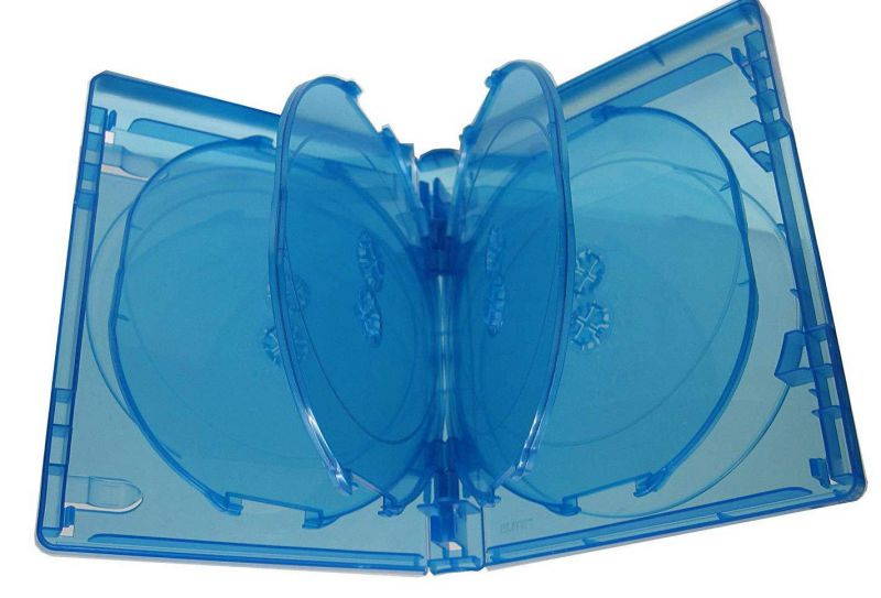 Viva Elite Hold 8 Discs Blu-ray Replacement Case 5 Pack (8 Tray)