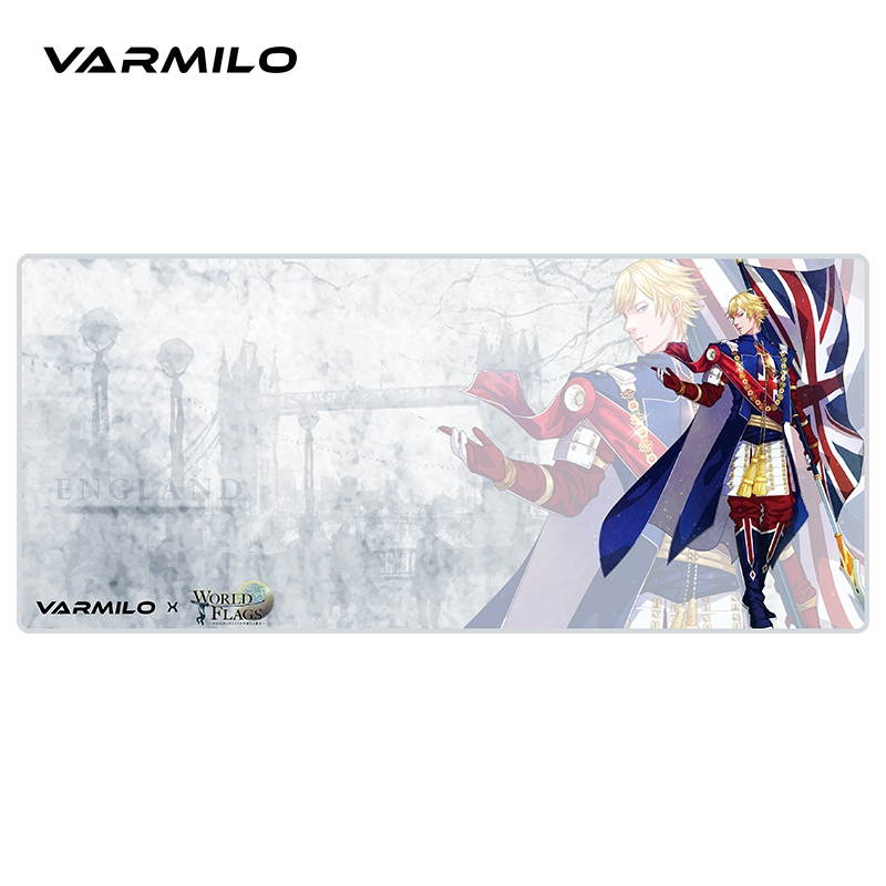 Varmilo X WORLD FLAGS XL  Gaming Mouse Pad 900X400X3mm for Gaming and  Home Use -British Theme