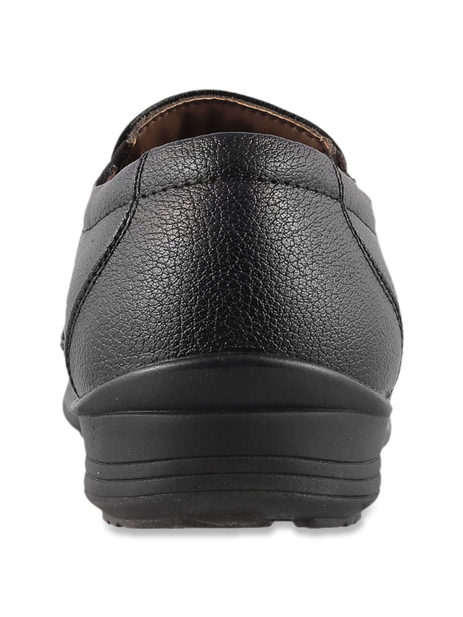 Walkway Black Formal Slip-Ons