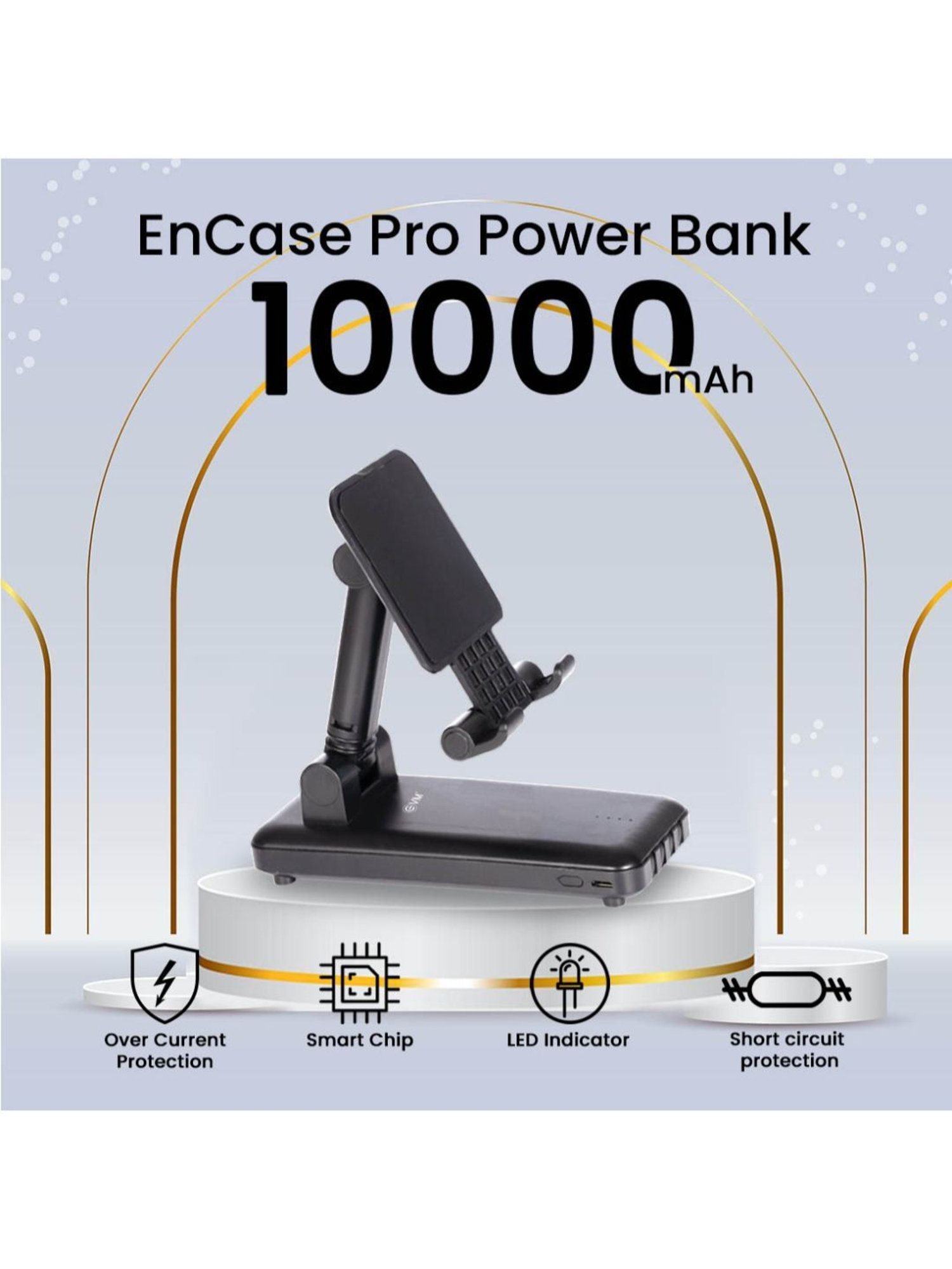 EVM P0206 Encase Pro Power Bank 10000mah (Black)