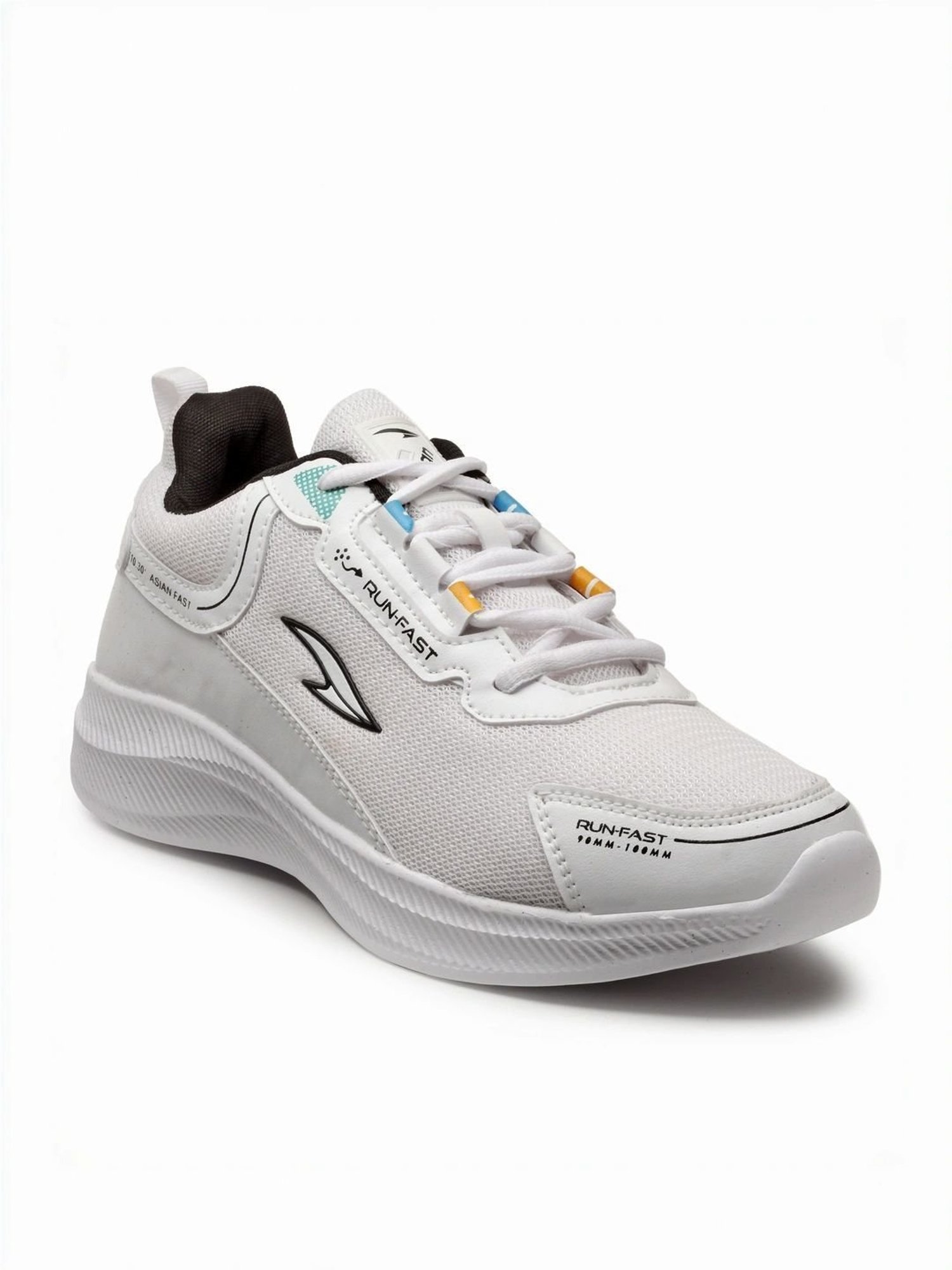 Asian Men's White Running Shoes