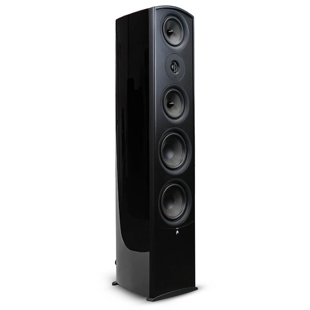Aperion Audio Verus III Grand Tower Speaker (Gloss Black)