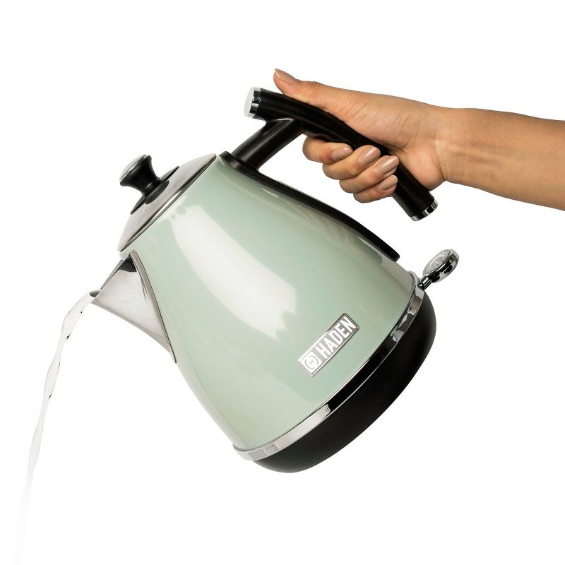 Haden Cotswold 1.7L Stainless Steel Electric Kettle - Light Green