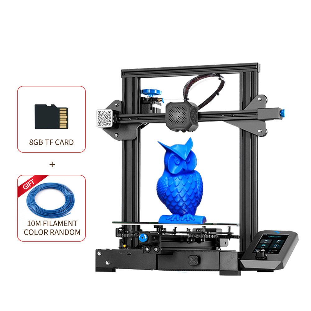 Ender-3 V2 CREALITY 3D Printer DIY Kit Silent TMC2208 Stepper Resume Power Failure Printer Upgraded Tempered Glass Impresora 3D