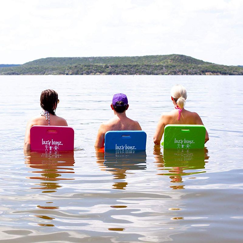 TRC Recreation 36" Long Adult/Child High Quality Reliable Lazy Bunz Comfortable Saddle Foam Water Resistant Floater, Orange