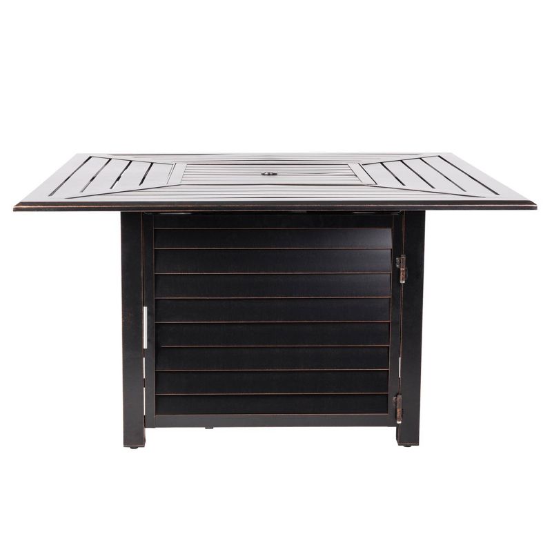 Palmetto Aluminum Square LPG Fire Pit - Fire Sense