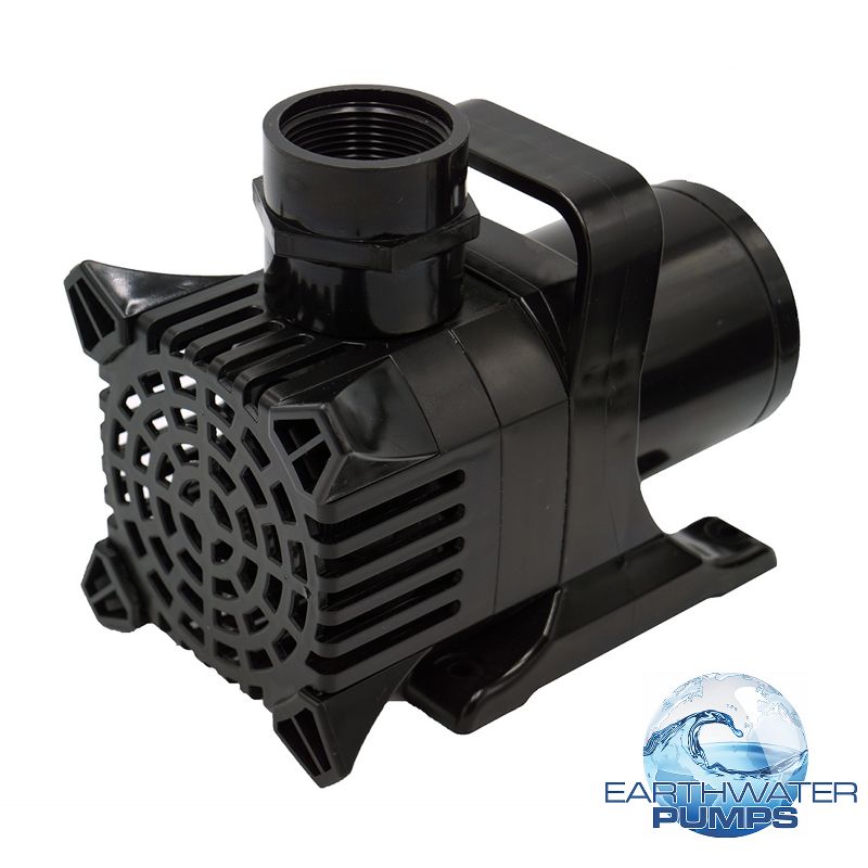 Earthwater Pumps EW-1600 Submersible Water Pump for Fountain, Pond, Aquarium & Hydroponics