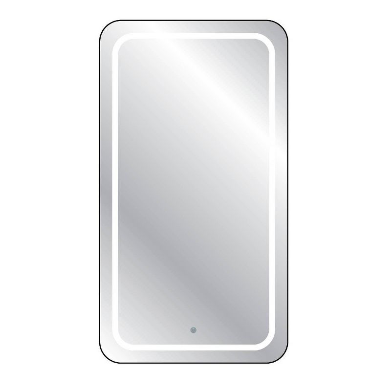 Rectangle Tripoli Vanity Bathroom Mirror Clear - Howard Elliott