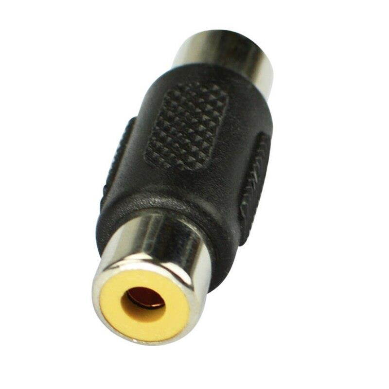 RCA adapter RCA Jack female to RCA Jack female straight connector adapter