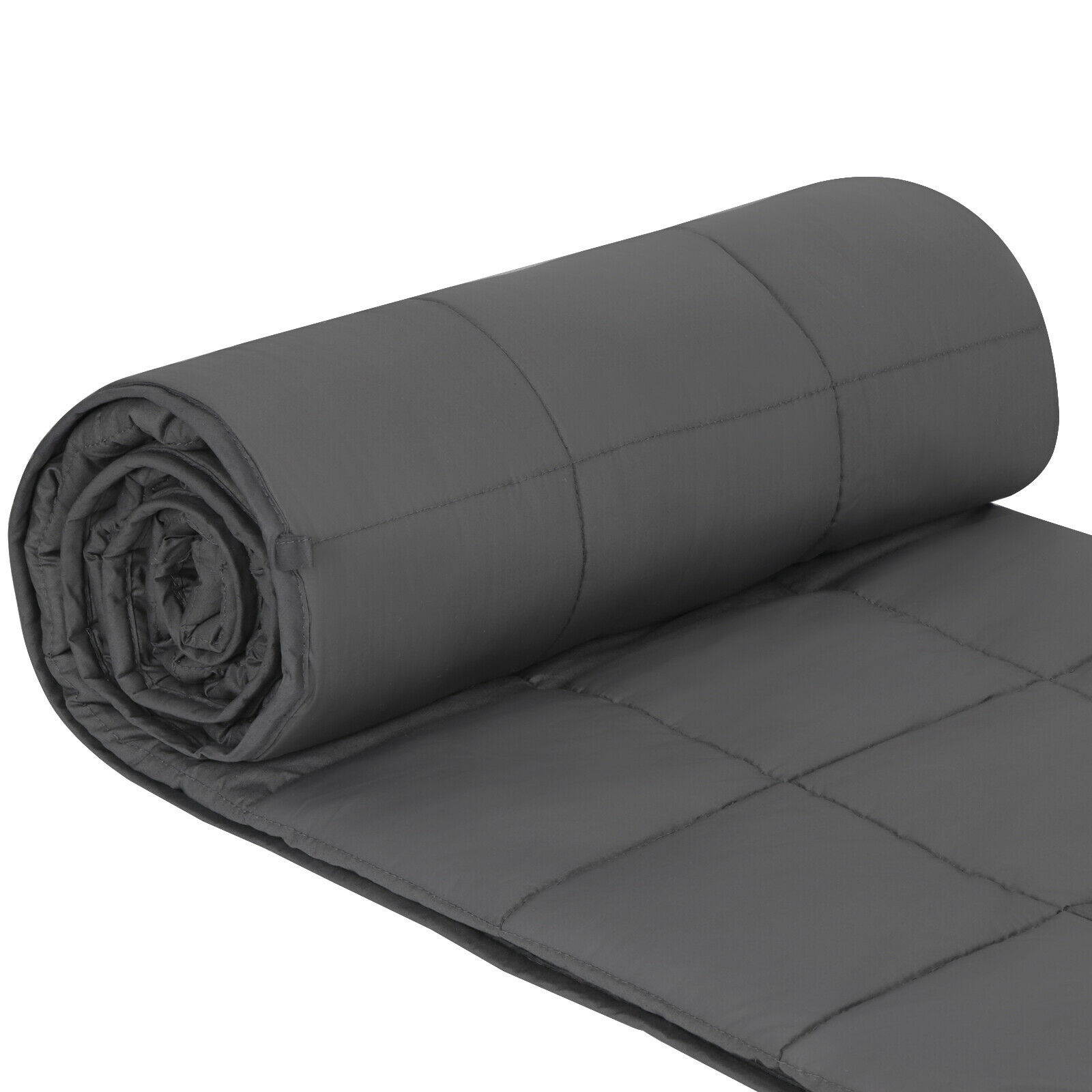 Breathable 100% Cotton 12/15/20lbs Weighted Blanket Fit to Full/Queen Size