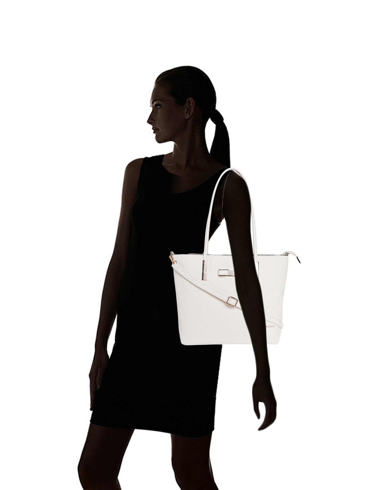 Giordano Beige Solid Shoulder Handbag