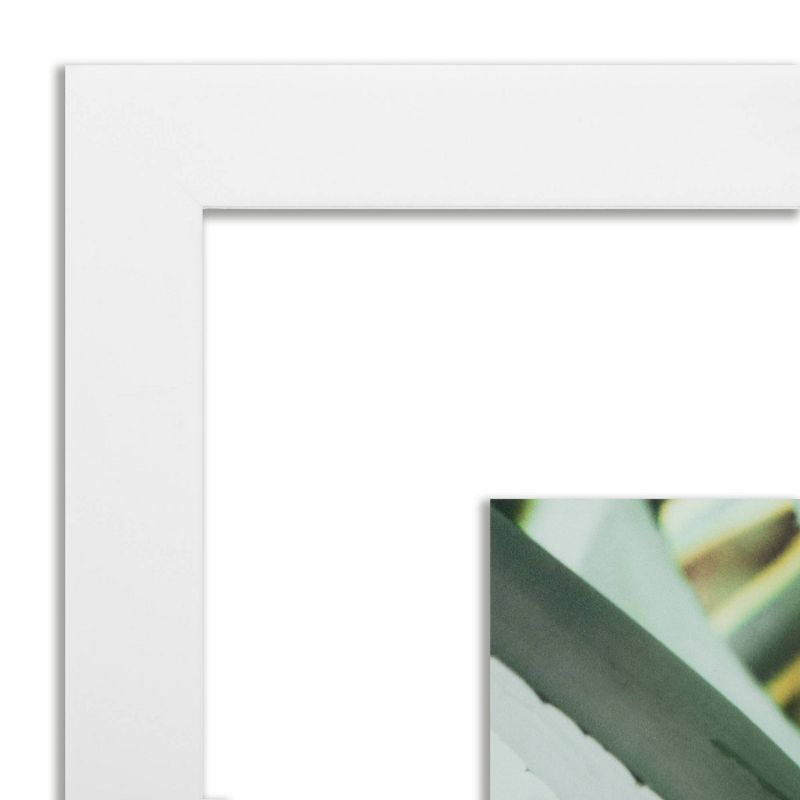 9pc Gallery Wall Frame Set with Decorative Art Prints Matted and Float Frames - Gallery Solutions