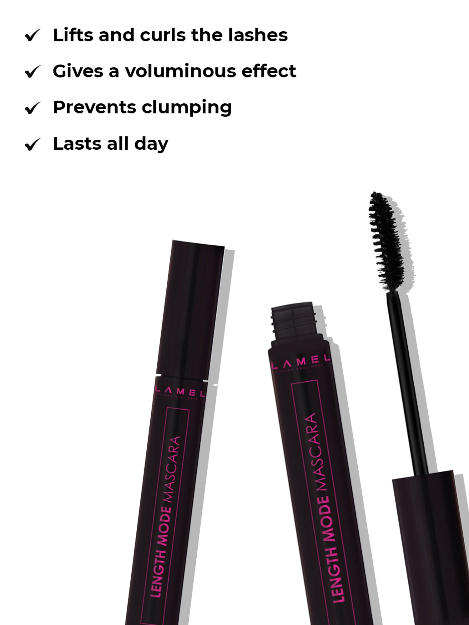 Lamel Length Mode Mascara Black - 10 ml