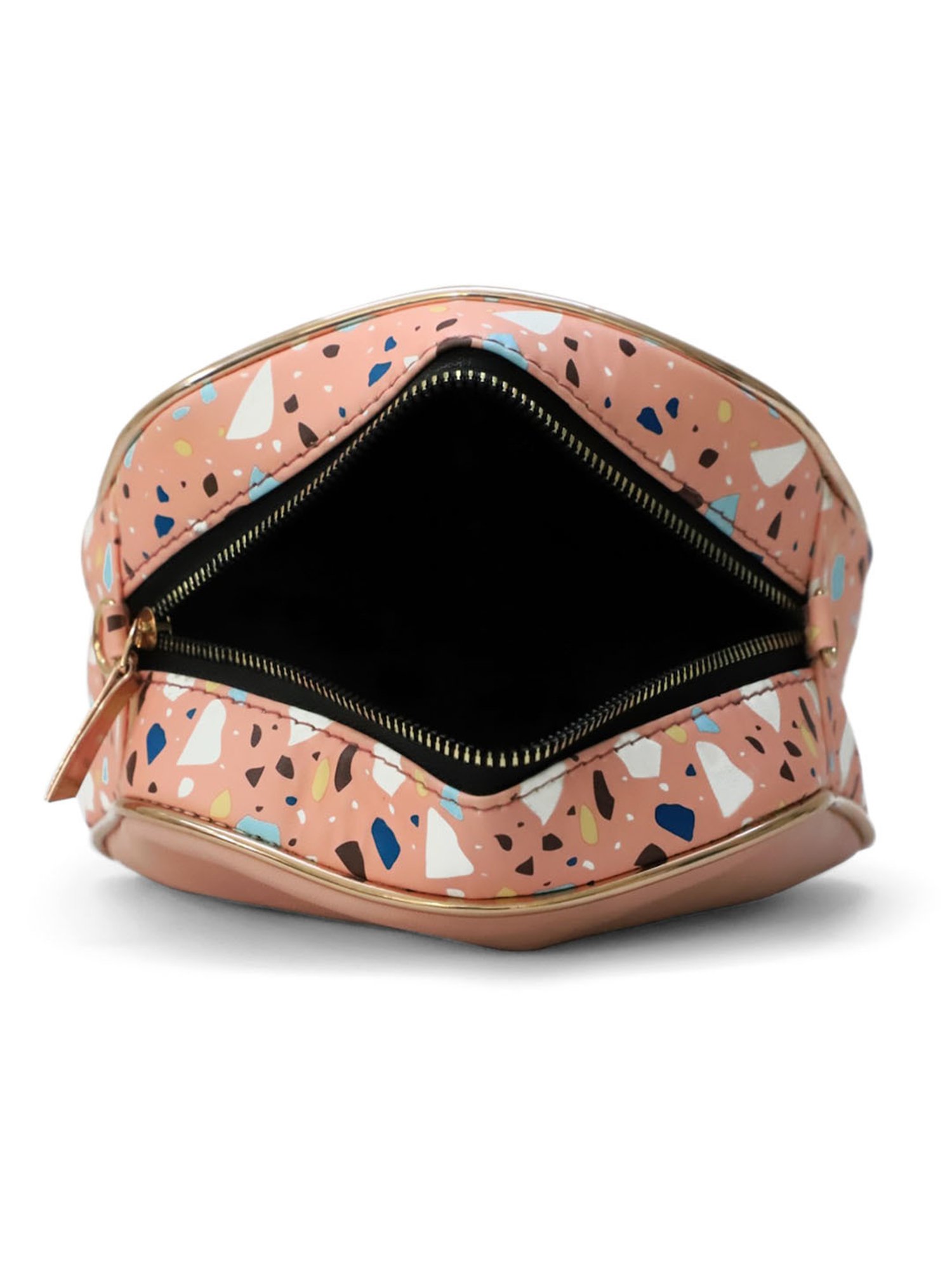 Modern Myth Pink Printed Medium Cross Body Bag