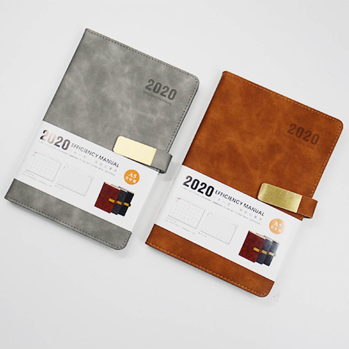 2020 Year Planner Notebook Notepad 365 Days Diary Organizer Journal Agenda Executive Office School Supplies Stationery11 Black