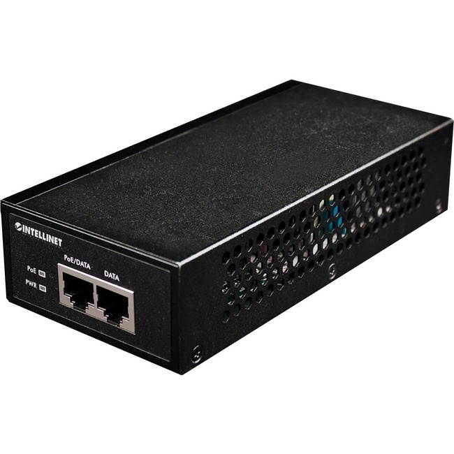 Intellinet 560566 Intellinet 1-Port Gigabit High-Power PoE+ Injector - IEEE 802.3at/af compliant injector with 1 x30 watt port