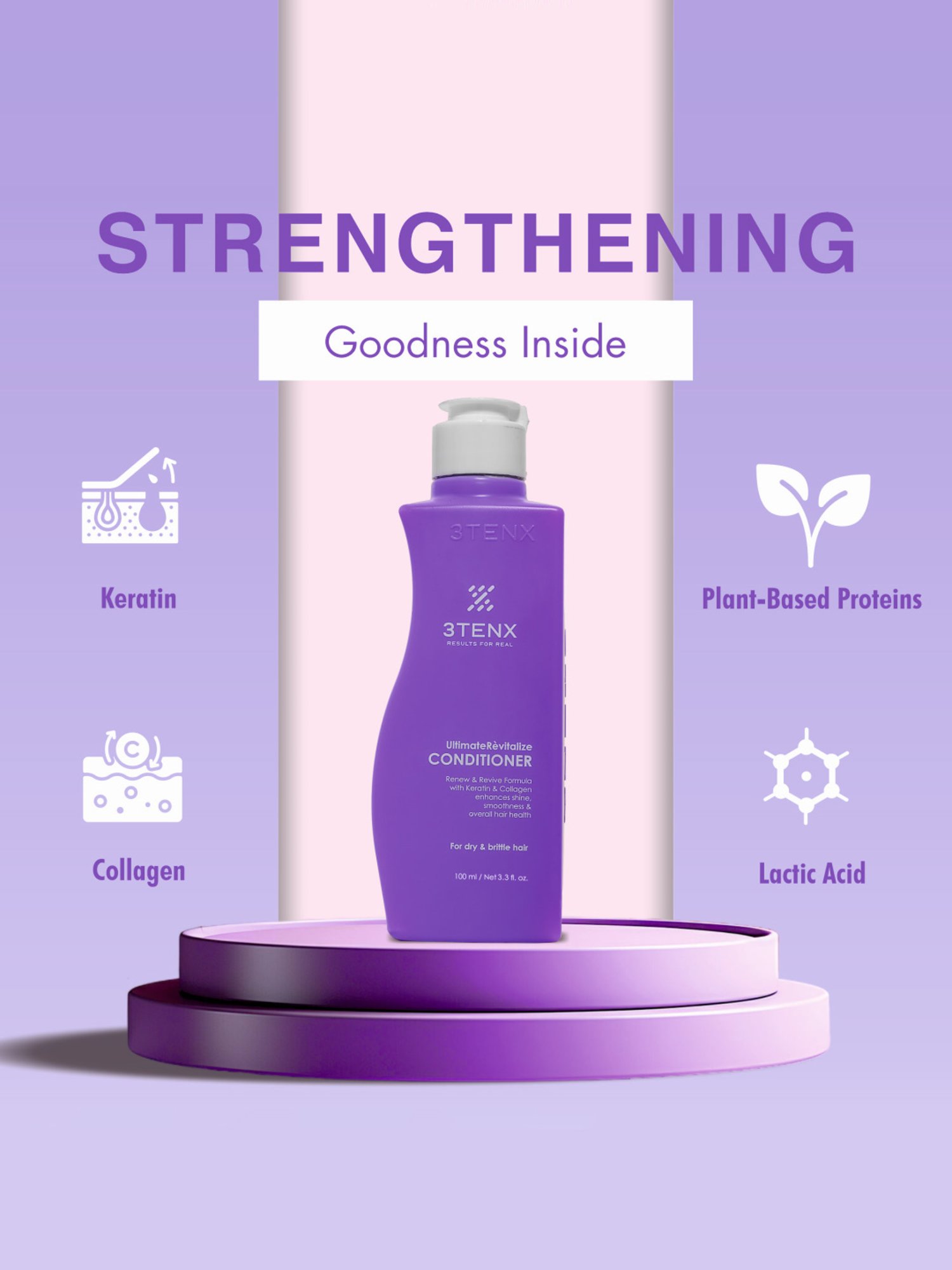 3TENX UltimateRevitalize Conditioner - 100 ml