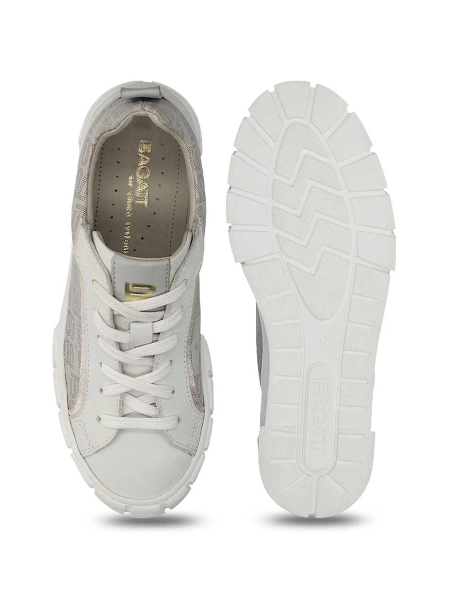 Bagatt Women's Tia White Sneakers