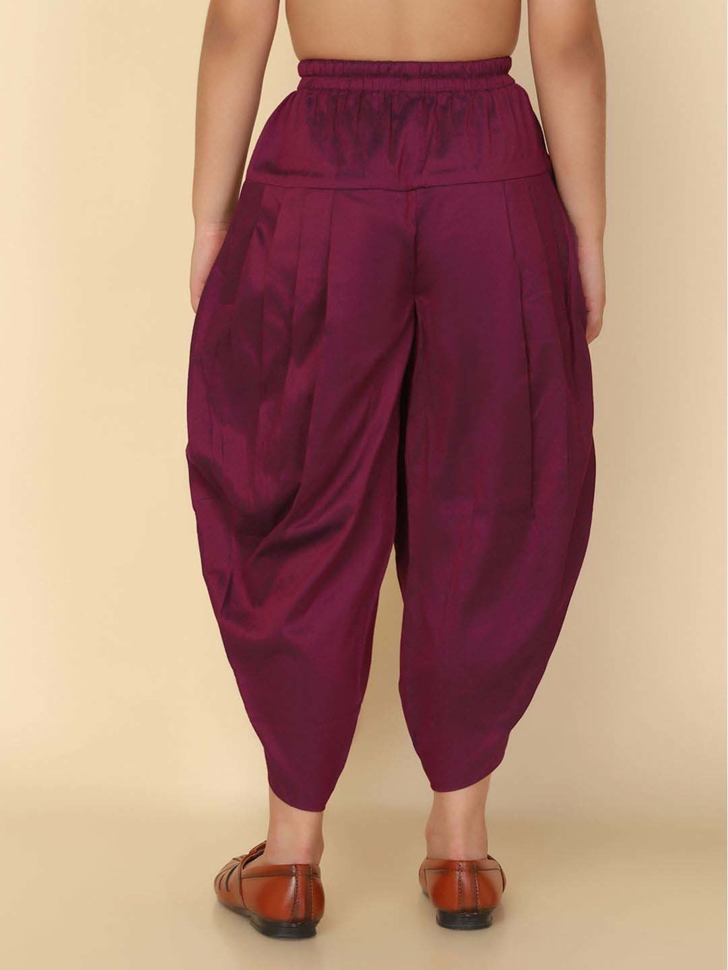 Juniors by Lifestyle Boys Beige Cotton Solid Woven Bottom