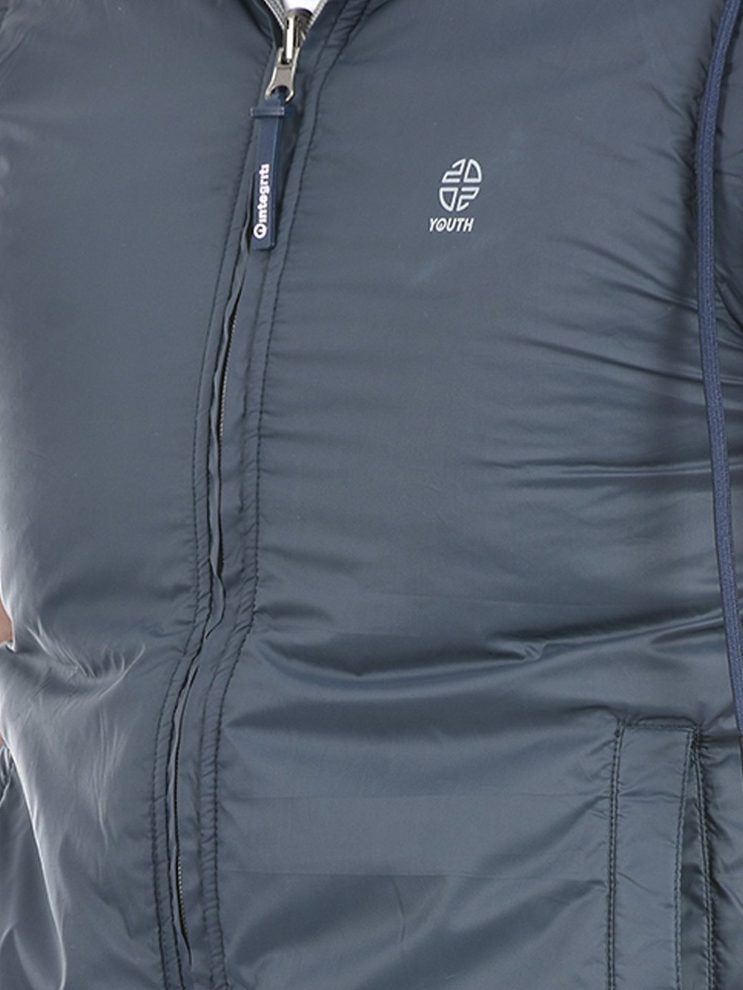 Integriti Navy & Light Grey Regular Fit Reversible Jacket