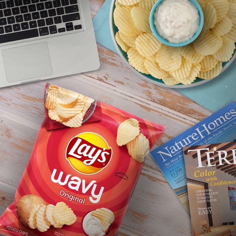 Lay's Wavy Original Potato Chips - 13oz