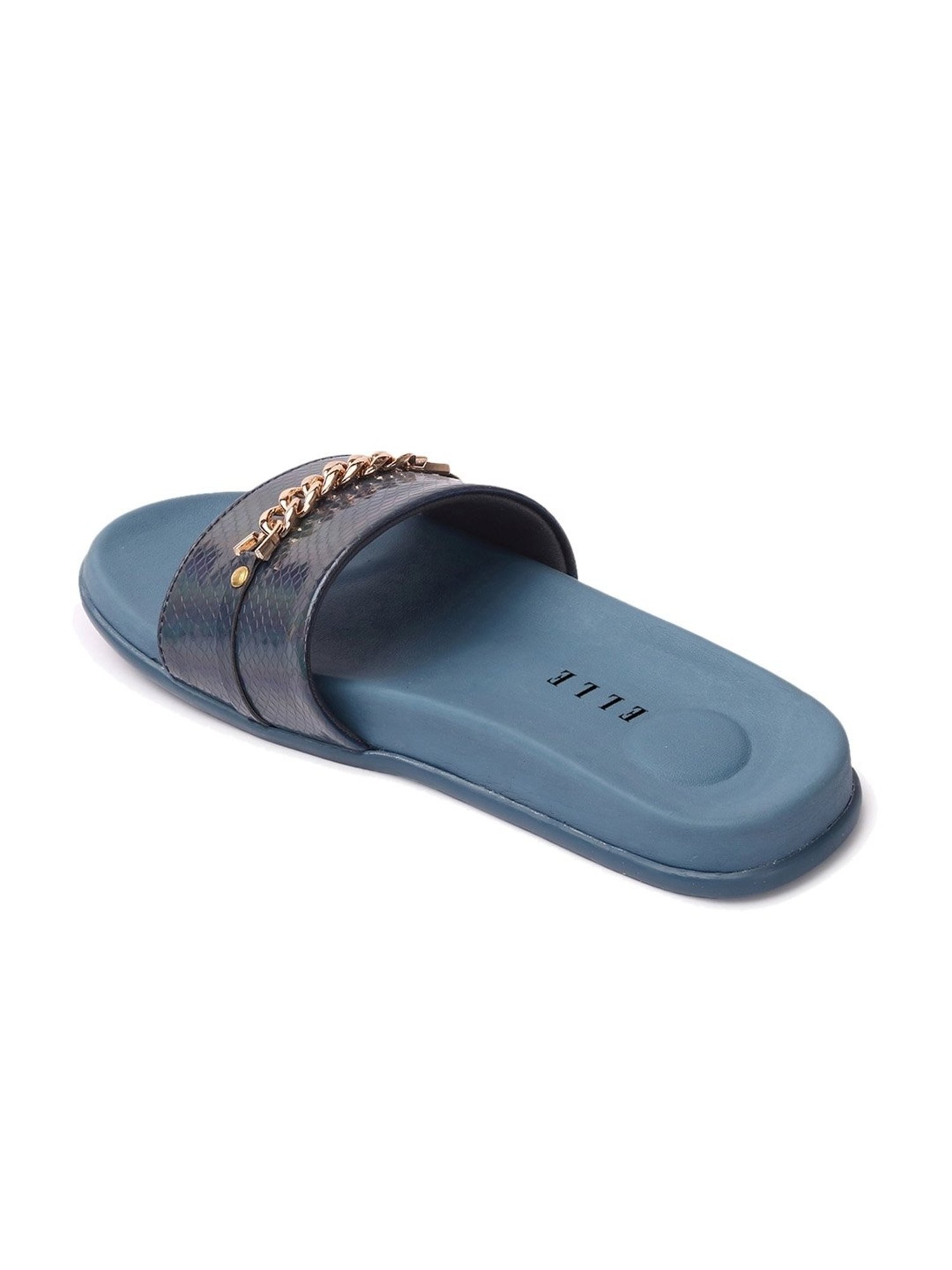 Elle Women's Navy Casual Sandals