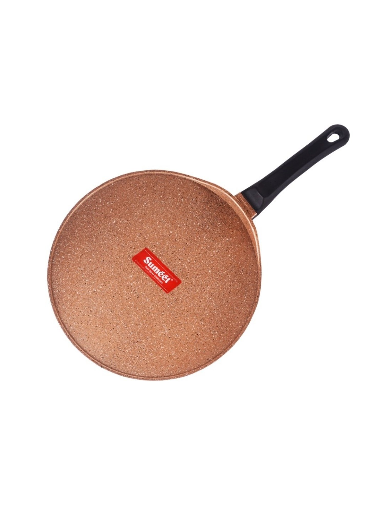 Sumeet Granite Finish NonStick Die Cast 4mm Thick Dosa Tawa  - 30.5 cm (Peach Color)]