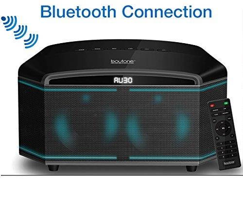 Boytone BT-64B Wireless Bluetooth Premium HiFi Stereo Home Theater Clear Sound FM Radio USB SD MP3