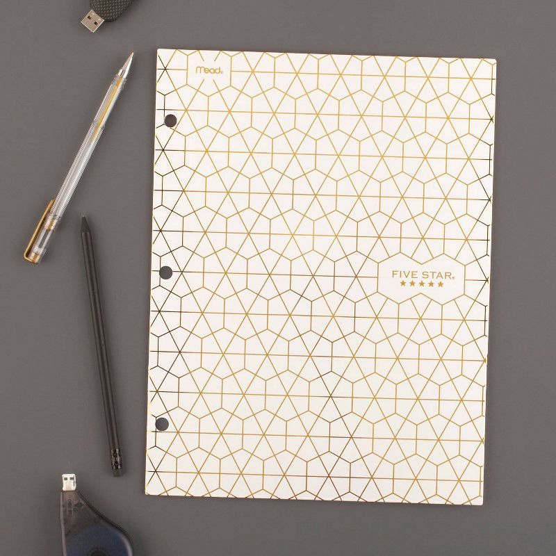 Day Designer Padfolio with Notepad Black - Blue Sky