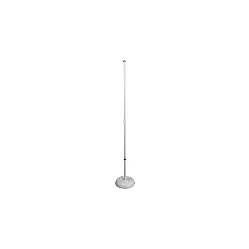 Stage MC7201 Round Base Microphone Stand White