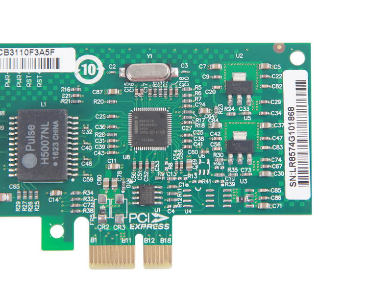 1G Gigabit CT Desktop PCI-e Network Adapter (NIC) for Intel 82574L Chip, Single Copper RJ45 Port, PCI-e X1, Compare to Intel EXPI9301CT / EXPI9301CTBLK