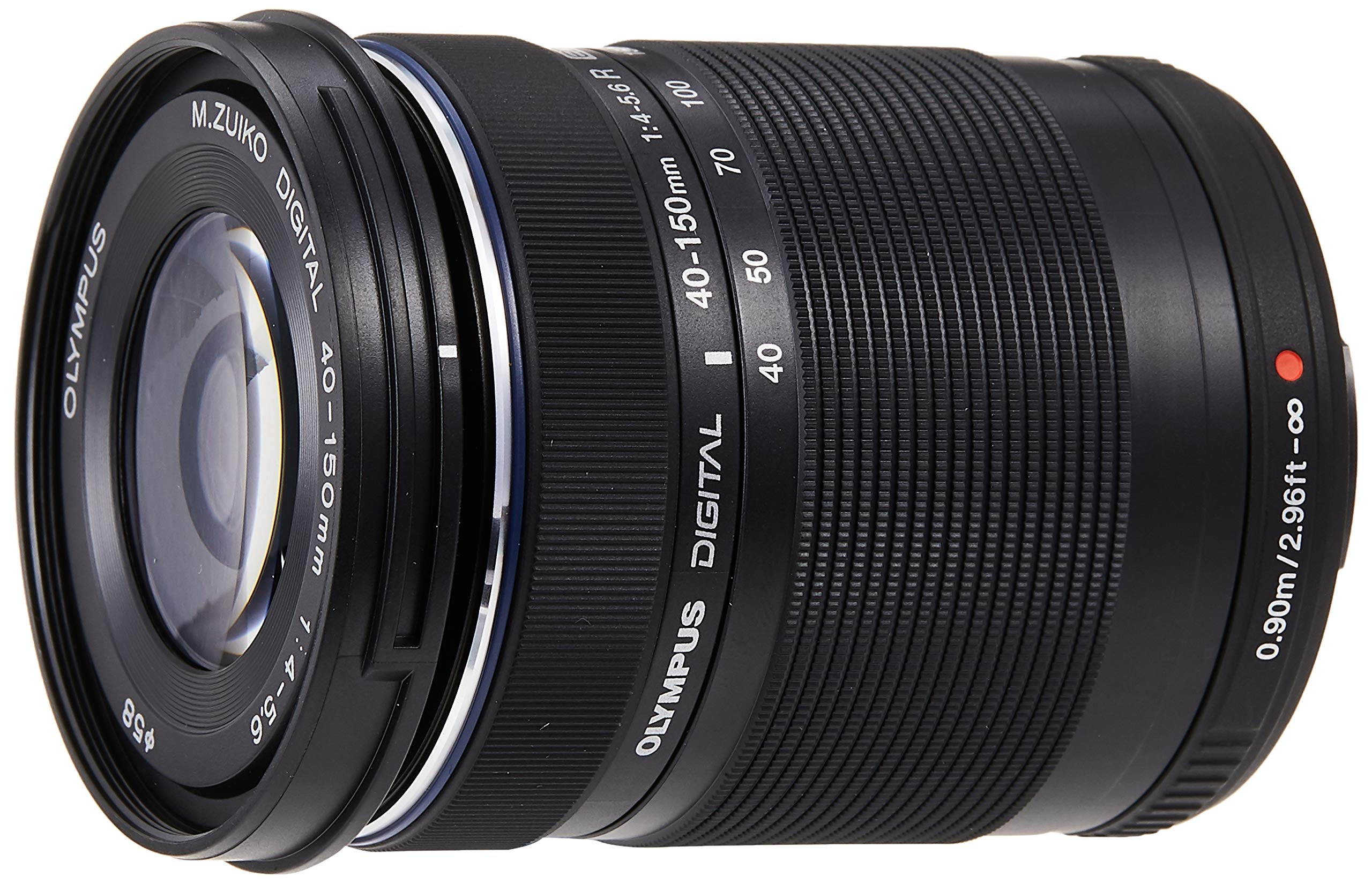 Olympus M.Zuiko Digital ED 40-150mm f:4.0-5.6 R Lens - Black