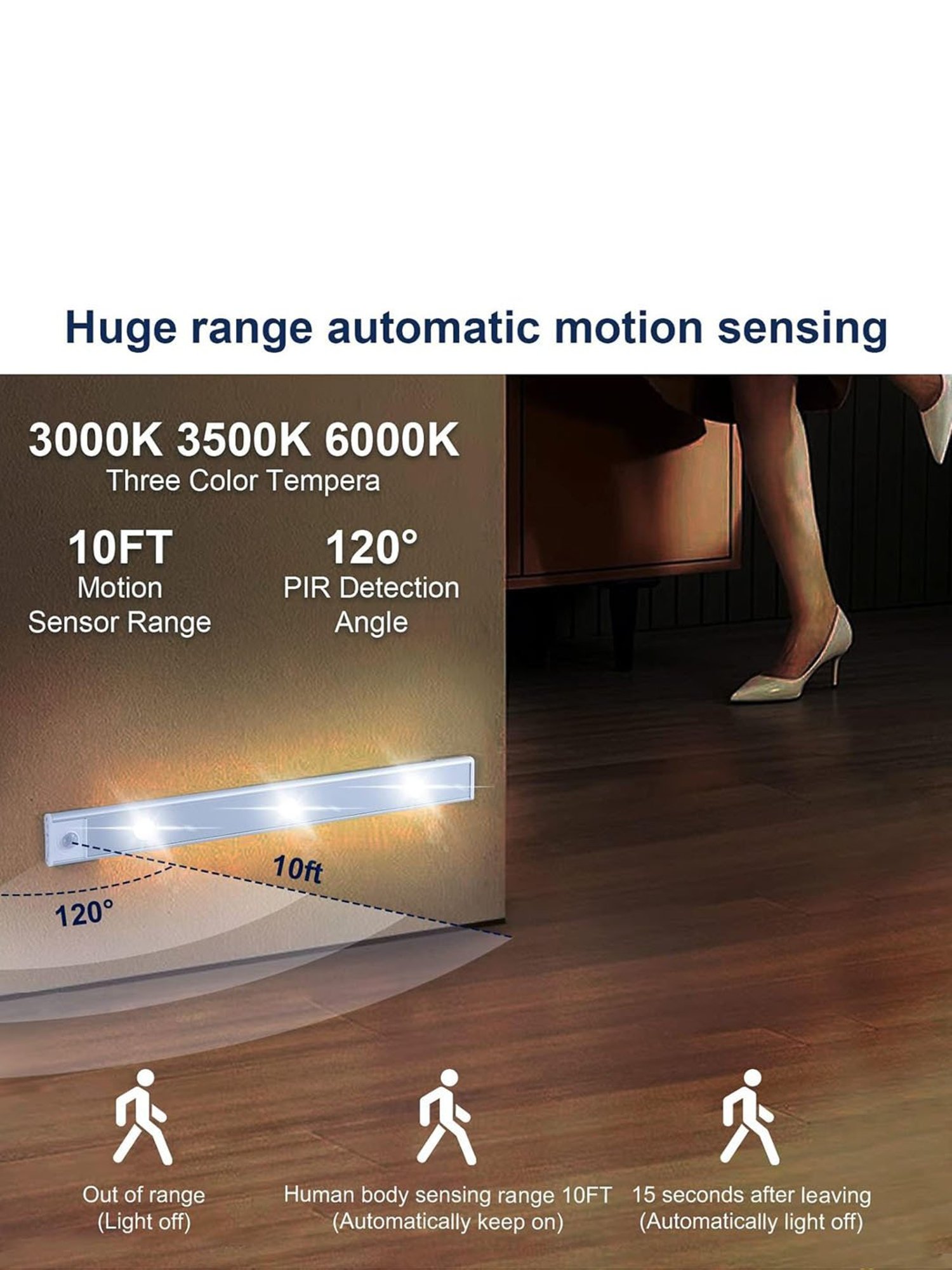 The Artment Black Metal Abstract Smart Light Set of 4