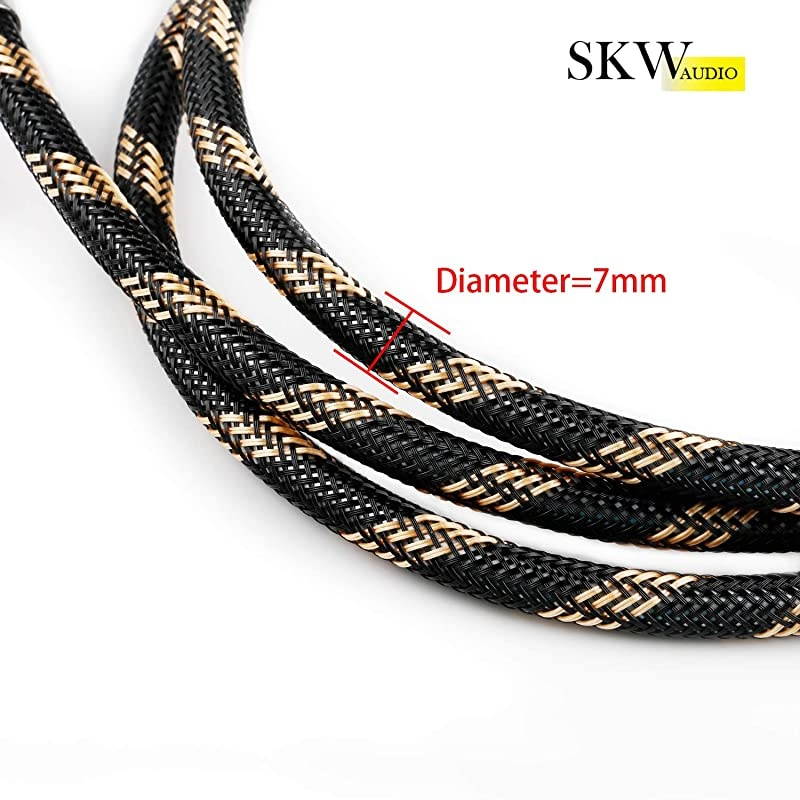 Optical Digital Audio Cable Home Theater Fiber Optic Toslink Male to Male Gold Plated Optical Cables SPDIF Metal Connectors Braided Nylon Jacket 10ft