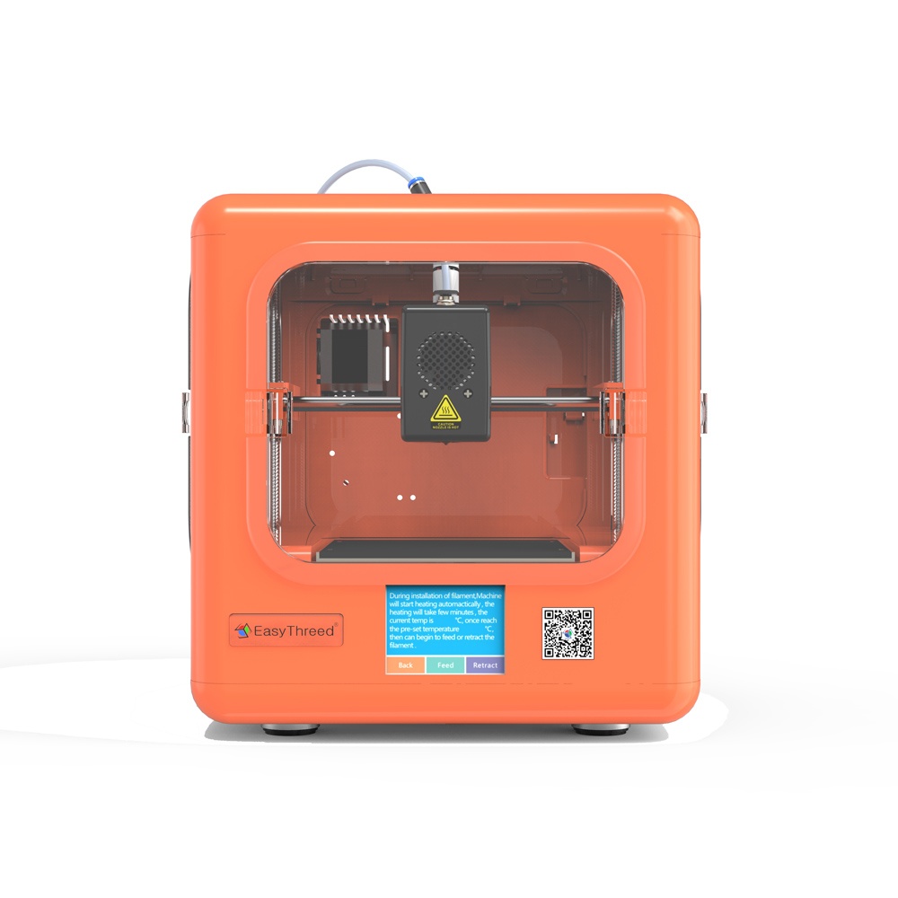 Easythreed ET-4000+ Desktop Mini 3D Printer 2.8-inch LCD Touch Screen 120*120*120mm Printing Size