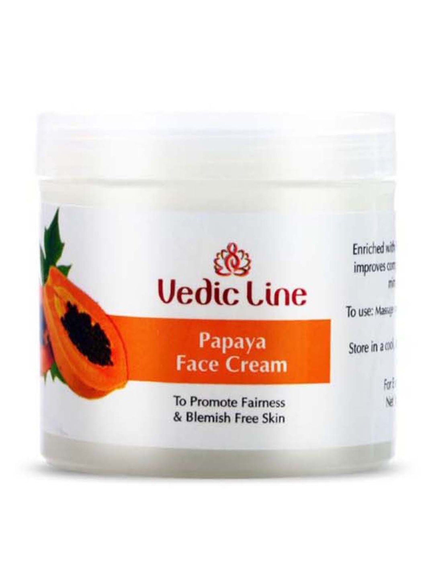 VEDIC LINE Papaya Face Cream - 100 ml