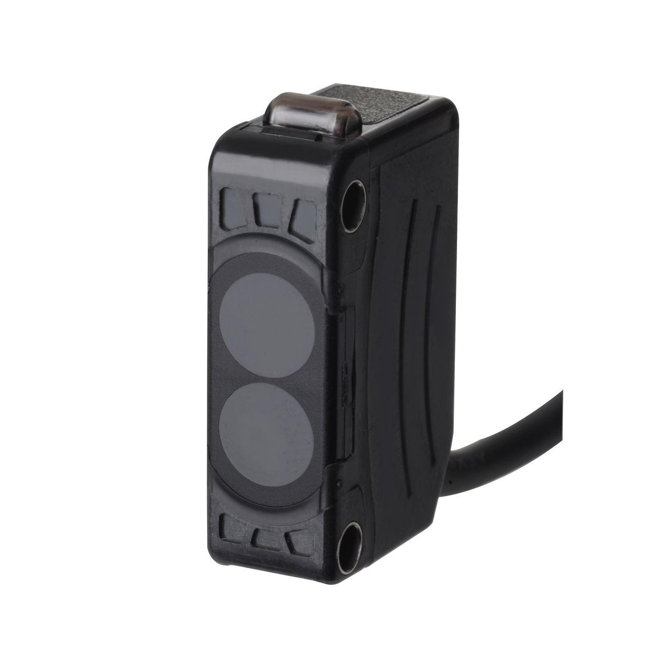 AUTONICS BJ100-DDT Sensor, Photo, Diffuse, 100mm Sensing distance, Light & Dark On, NPN Output, 12-24 VDC