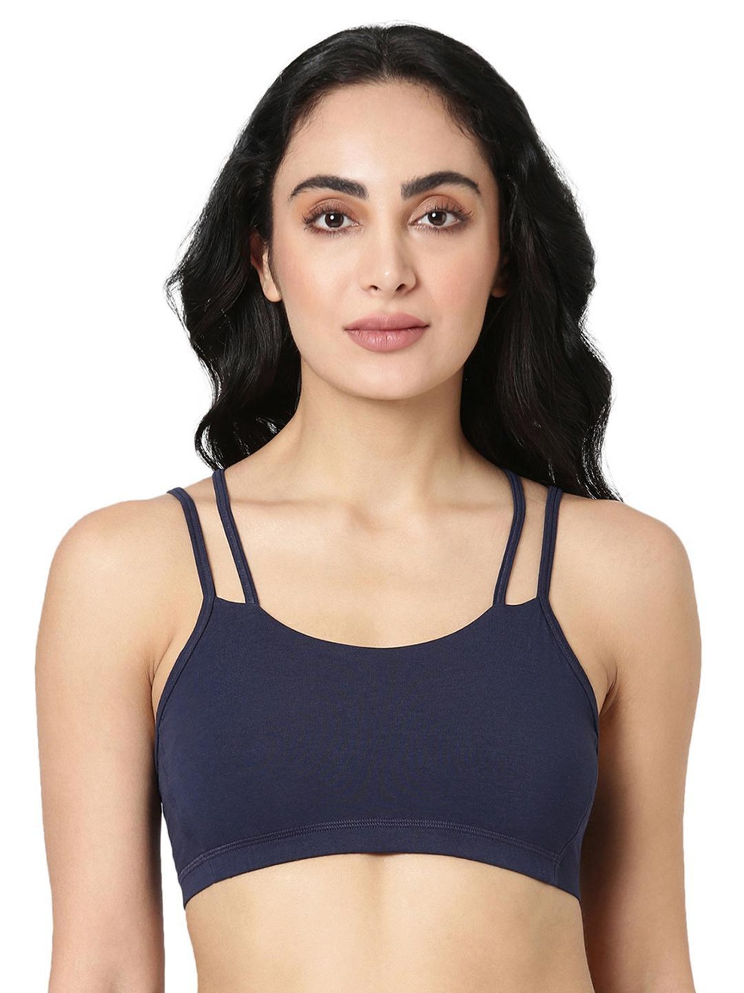 BLOSSOM Navy Full Coverage Beginners Bra