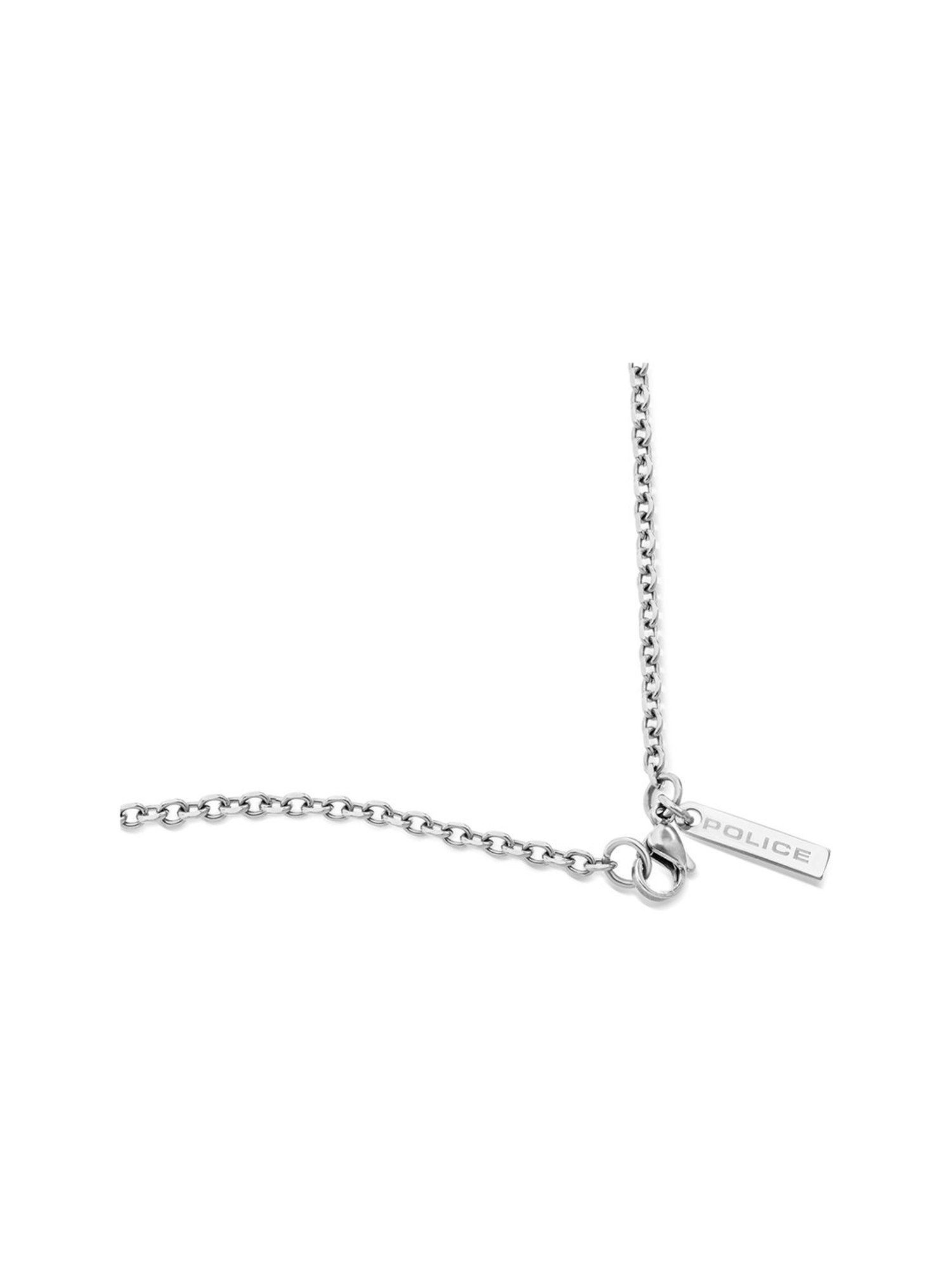 Police Whiz Antique Black Necklace for Men