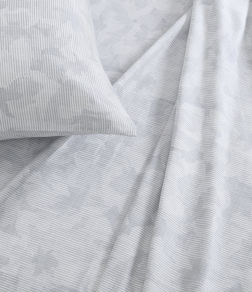 Vera Wang Variegated Floral Sheet Set