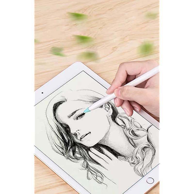 Compatible with Apple Pencil Tips Professional Liquid Silicone Nibs Cover Replacement for 1st amp 2nd Gen Writing AntiSlip Protective Case for Apple iPad Pencil White