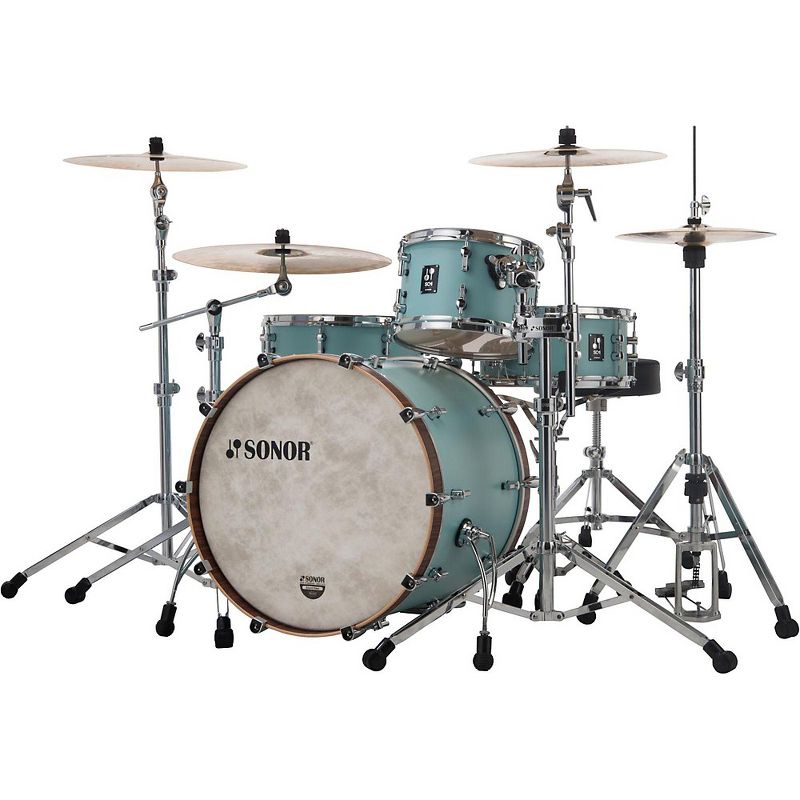 Sonor SONOR SQ1 3-Piece Shell Pack with 20 in. Bass Drum Cruiser Blue